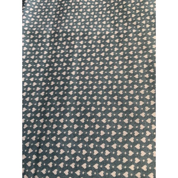 Blue & White Heart Pattern Cotton Fabric 1/2 Yard 44" Wide Sewing Crafting - Picture 4 of 5